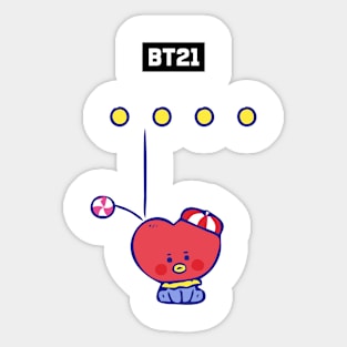 bt21 bts exclusive design 100 Sticker